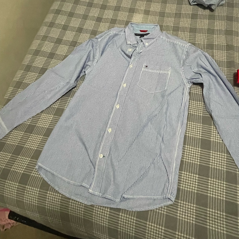 REGULAR FIT OXFORD STRIPE SHIRT